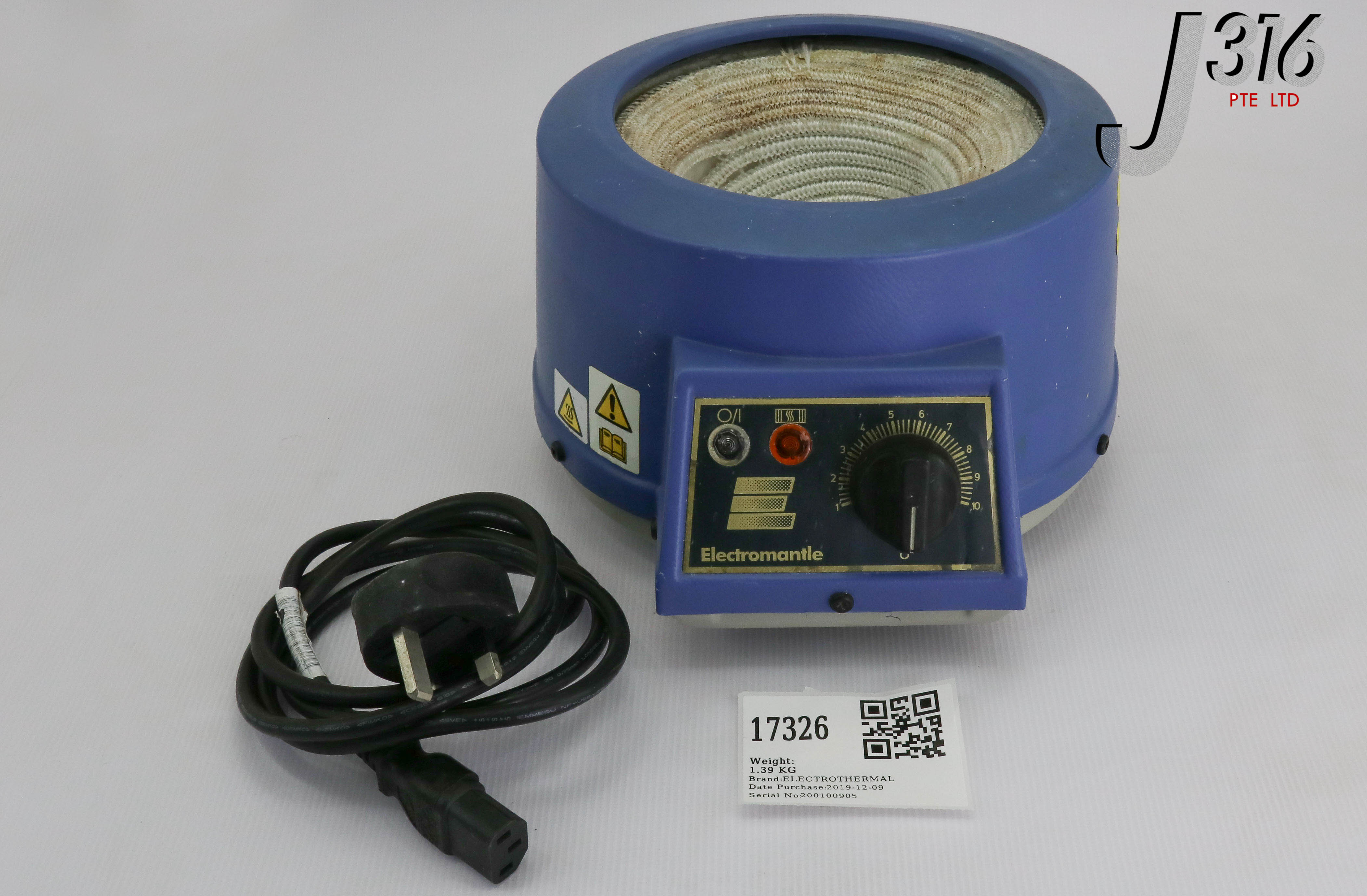 17326 ELECTROTHERMAL ELECTROMANTLE EM0500/C | eBay